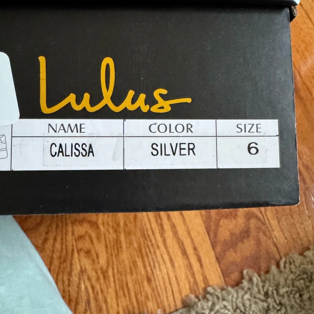 Calissa‎ Silver Bow Flatform Sneakers